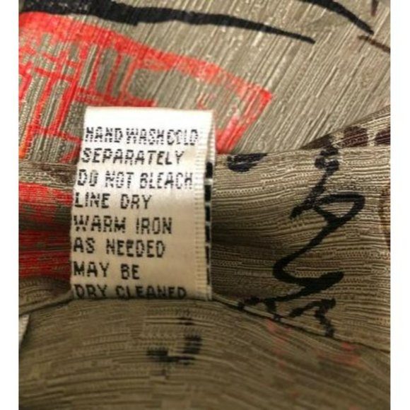 CHICO'S Design Oriental Print Nehru Jacket Topper - Picture 6 of 7